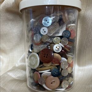 Assorted Button Collection for Arts & Crafts